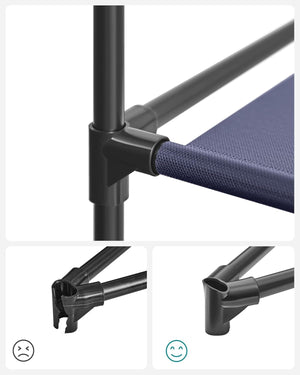 Victor klæde- og garderobeskab - Blå