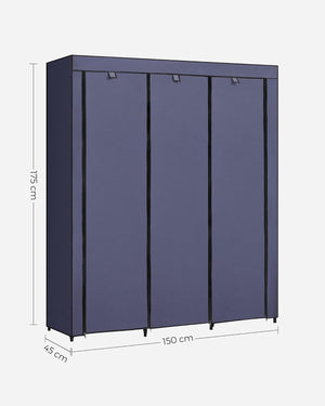 Victor klæde- og garderobeskab - Blå