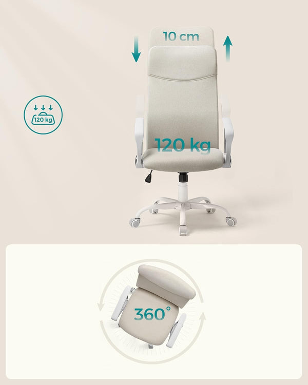 Helsinki kontorstol - Beige