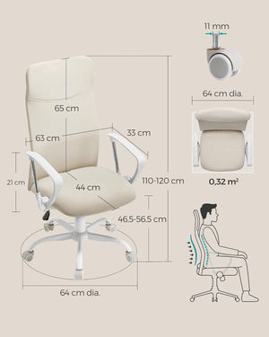 Helsinki kontorstol - Beige