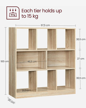 Emma reol Bogskabe, reoler & rumdelere Vasagle 