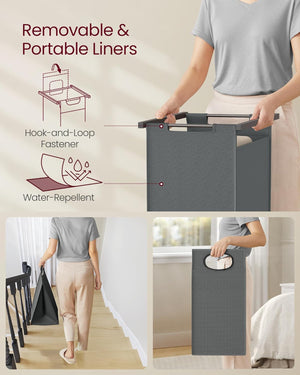 Rio tøjstativ med vasketøjskurve