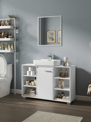 Laura underskab til badeværelset - Hvid