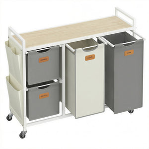 Jennifer vasketøjskurv - Grå