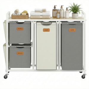 Jennifer vasketøjskurv - Grå