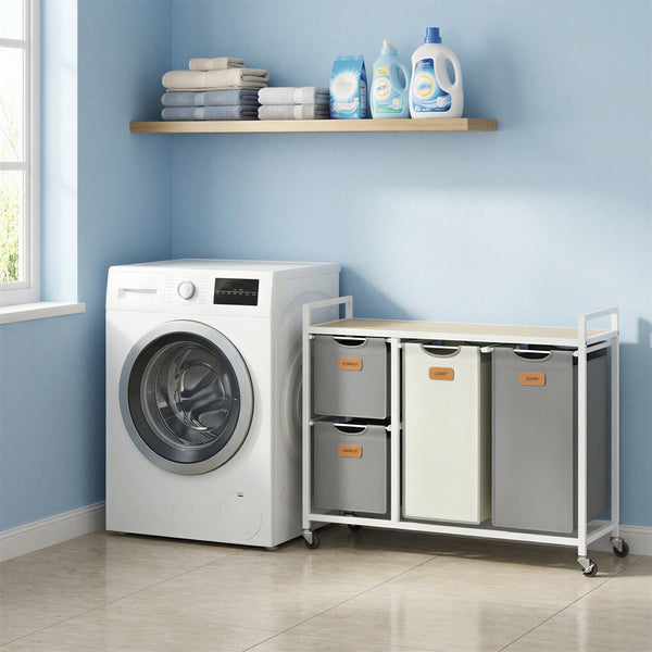 Jennifer vasketøjskurv - Grå