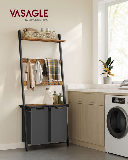 Luca vasketøjskurv - Brun