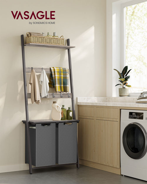 Luca vasketøjskurv - Grå