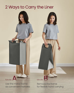 Felix vasketøjskurv - Grå