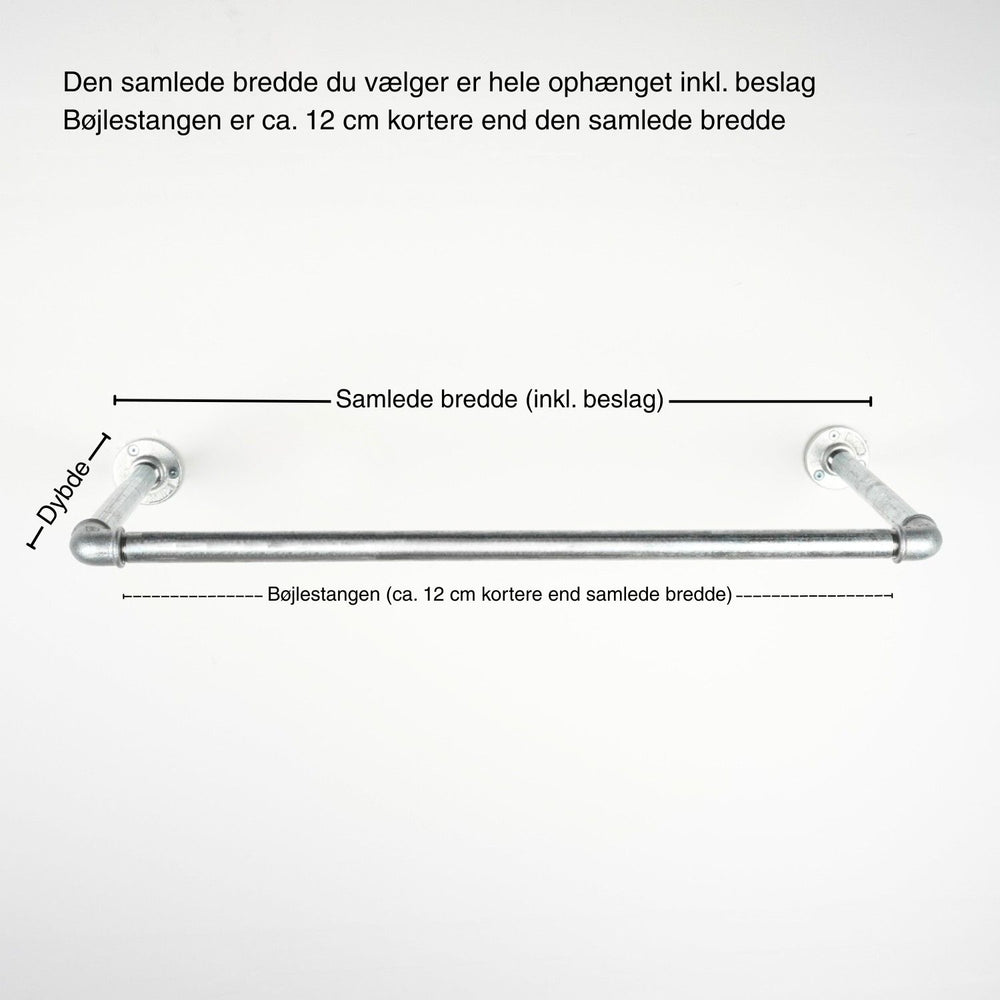 Bøjlestang SARA sølv