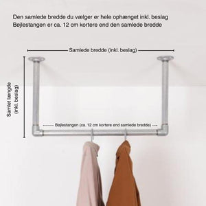 Bøjlestang WILLIAM sølv