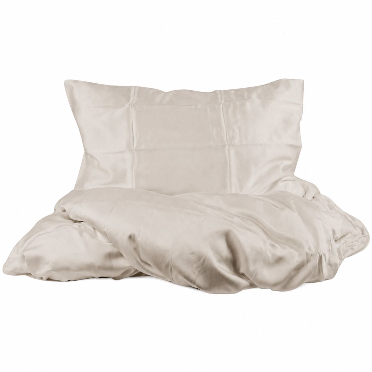 Bambus sengesæt beige 140x200