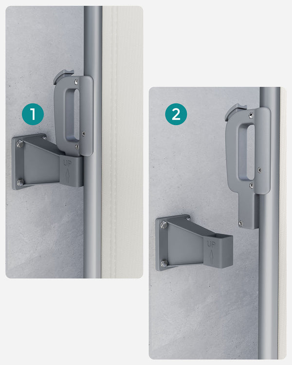 SONGMICS Wall Bracket for Fixing Retractable Blind, Suitable for All Side Awnings GSA005