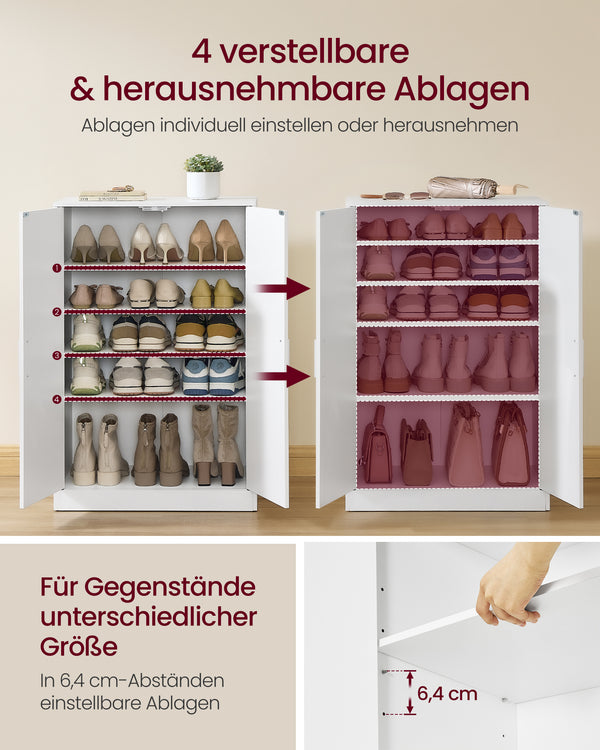 Liva opbevaringsskab - Hvid