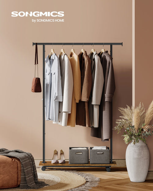 Malthe tøjstativ - Brun