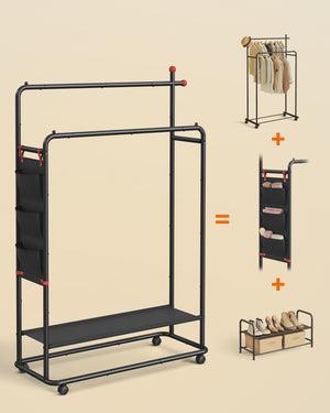 Otto tøjstativ - Sort