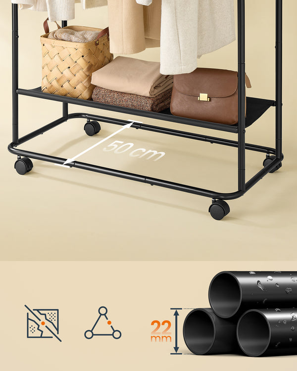 Otto tøjstativ - Sort