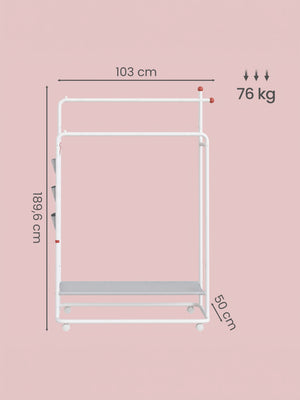 Otto tøjstativ - Hvid