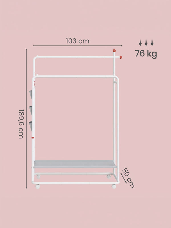 Otto tøjstativ - Hvid