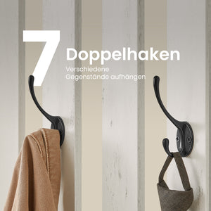Elva tøjstativ - Rustik hvid