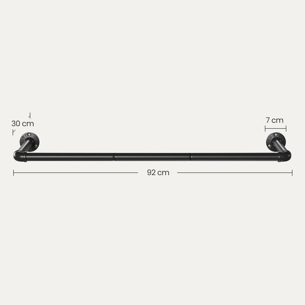 Lea tøjstativ | 2 stk. - Sort
