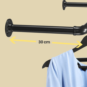 Lea tøjstativ | 2 stk. - Sort