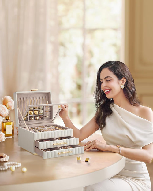 Theo smykkeskrin - Hvid