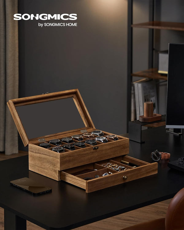 Tilda smykkeskrin - Mørkt træ