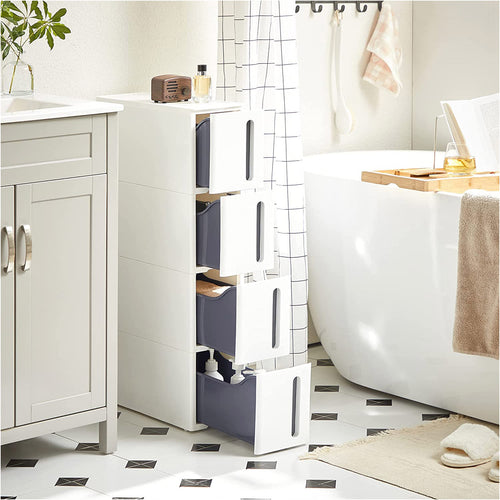 Zurich køkkenreol - Hvid/grå