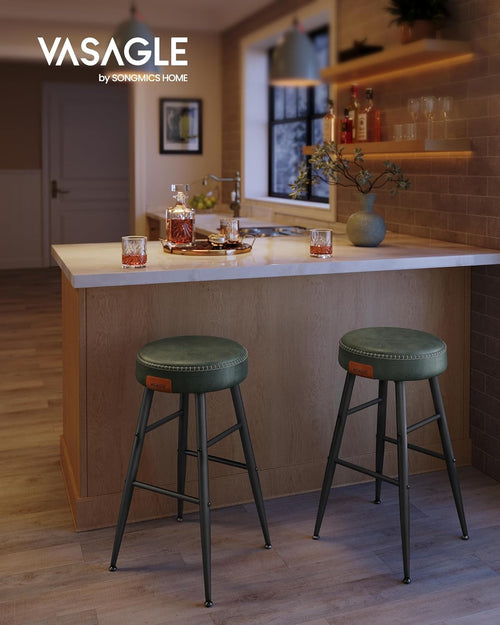 Amara barstole | 2 stk. - Grøn