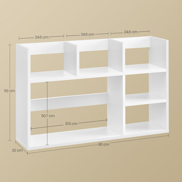 Orlando multifunktionelle hylder - Hvid