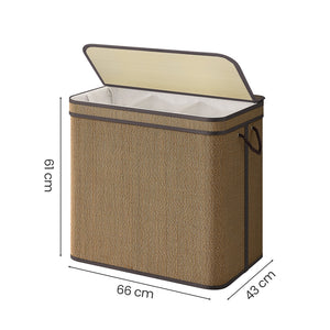 Emil vasketøjskurv - Brun