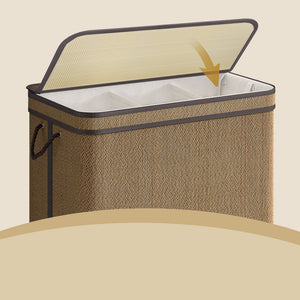 Emil vasketøjskurv - Brun