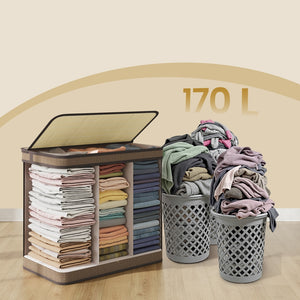 Emil vasketøjskurv - Brun