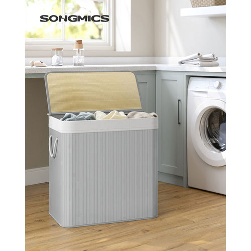 Bremen vasketøjskurv - Grå