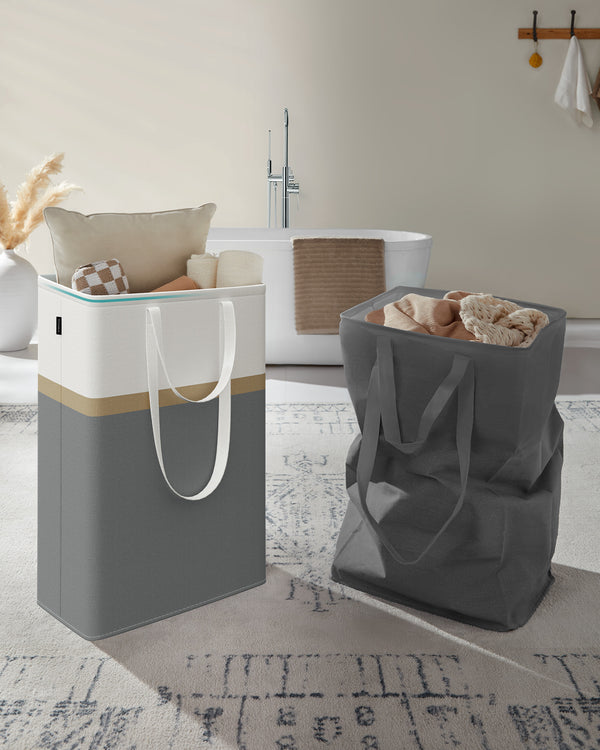 Marley vasketøjskurv - Mørkegrå