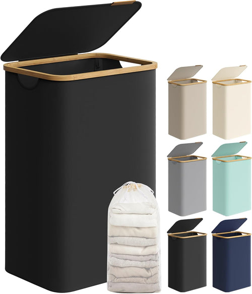 Konrad vasketøjskurv - Sort