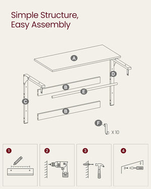 Leon knagerække - Lyst træ/hvid