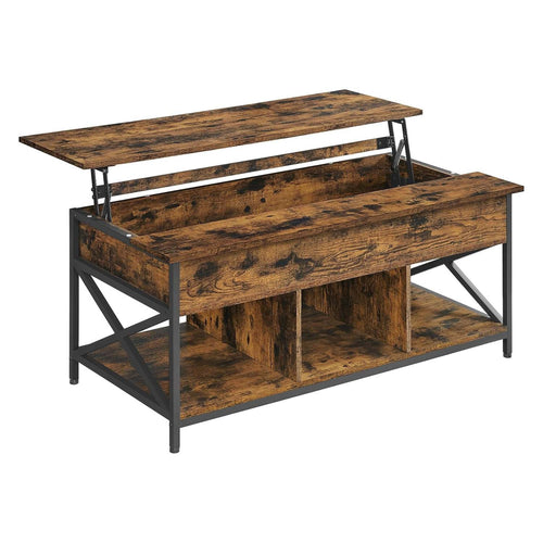 Theo sofabord - Rustik brun