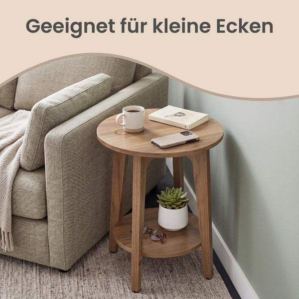 Mathias senge- og sidebord - Brun