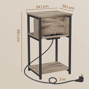 Astrid senge- og sidebord - Beige