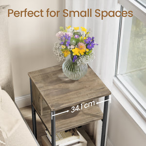 Astrid senge- og sidebord - Beige