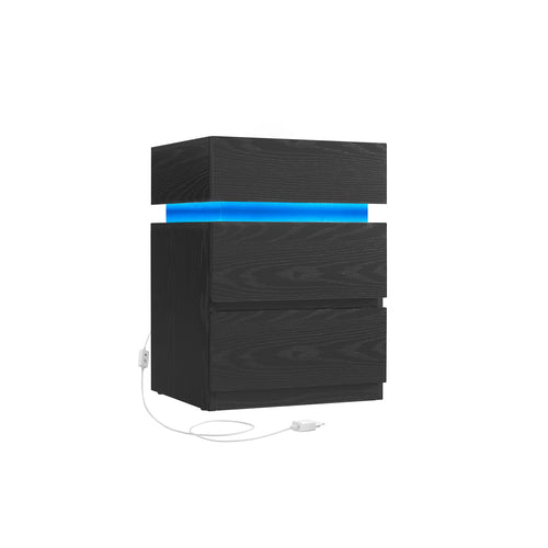 Lewis senge- og sidebord - Sort