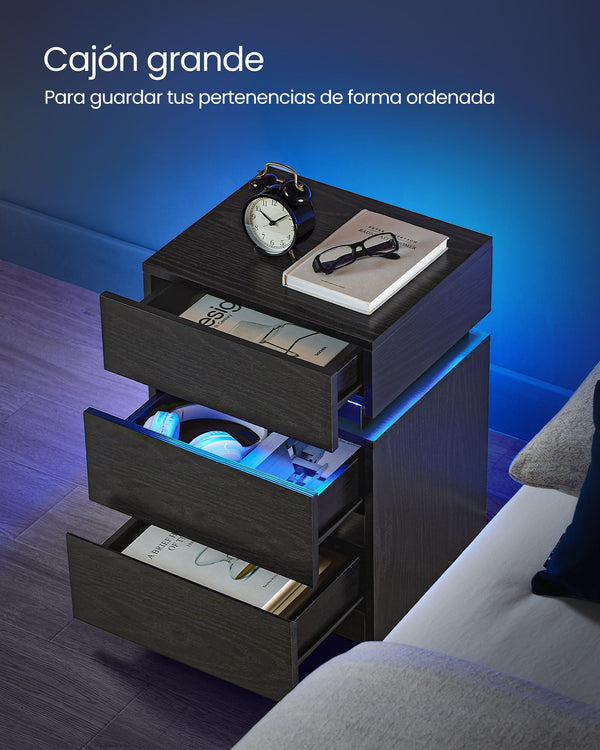 Lewis senge- og sidebord - Sort