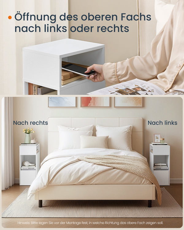 Juna sidebord - Hvid