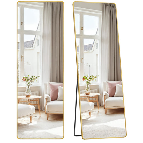 Nova spejl | 160 x 50 cm - Guld