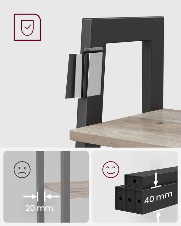 Pelle stigereol - Grå