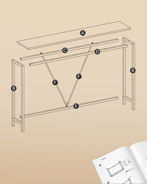 Selma konsolbord - Hvid