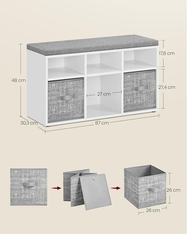 Leo opbevaringsbænk