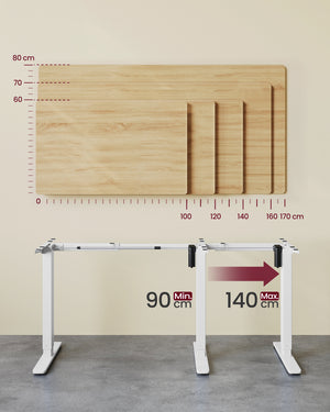 Kaya skrivebord - Hvid